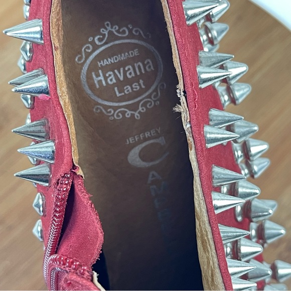 Jeffrey Campbell Havana Heelless Spiked Ankle Boots - Picture 10 of 10